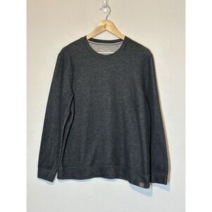 Copper & Oak Legacy Supply Co. Mens Black Thermal Long Sleeve Shirt Size L